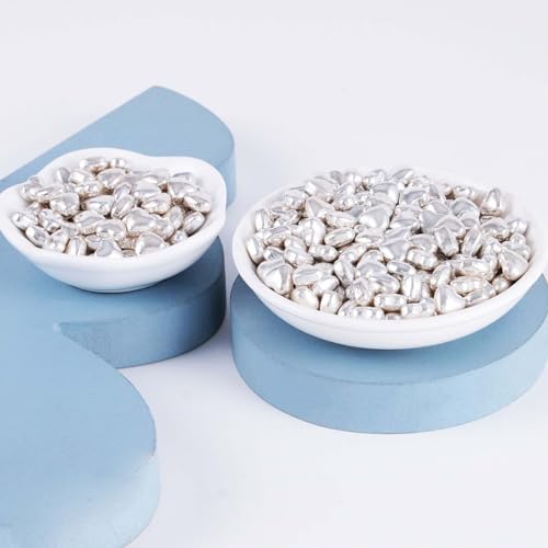 Silver Heart Shapes Sprinkles (4.58 Ounce)