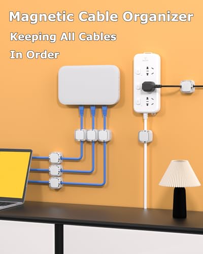 Magnetic Cable Clips (9 .)