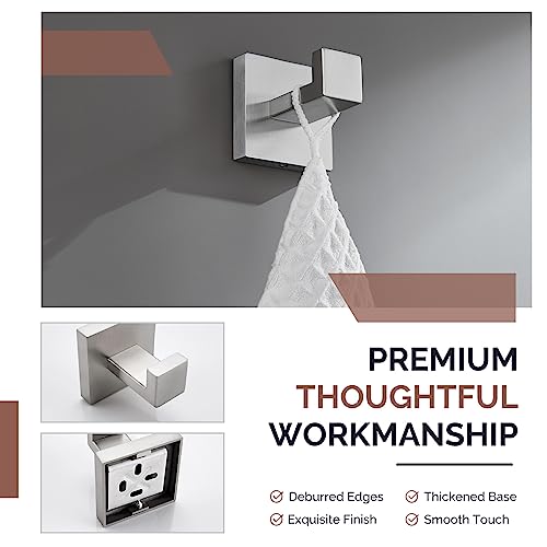 Bathroom Towel Hook Brushed Nickel (1 Pack / Brushed Nickel)