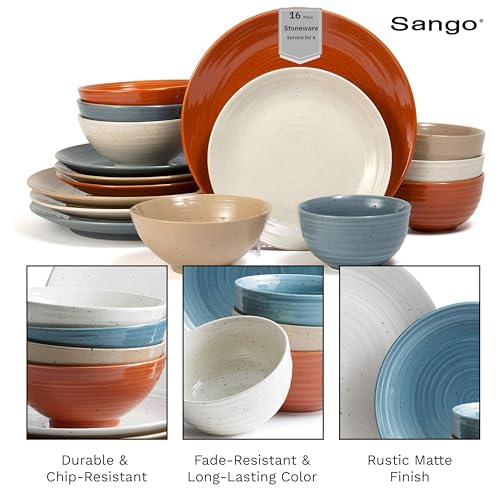 Siterra Painter's Palette 16 (Rustic Mix / 16-Piece Set)