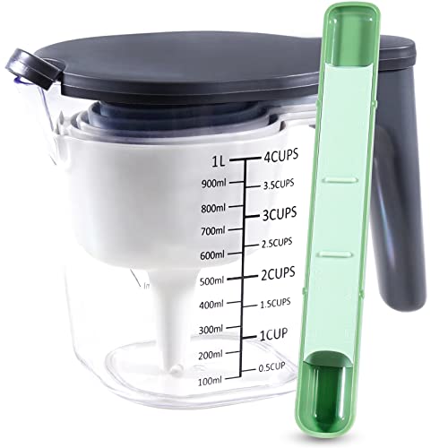 11 Pc Measuring Cups and Spoons Set (11 Piece - Green)