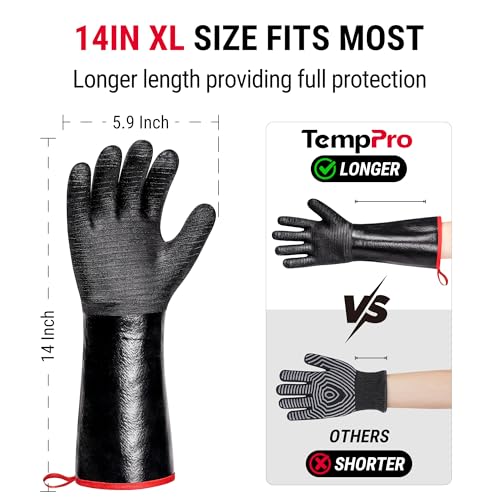 932°F Heat Resistant BBQ Gloves