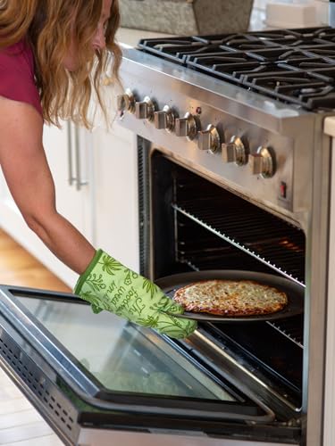Oven Mitts Cute Kitchen Accessories & Kitchen Gifts (Food Has Weed in It)