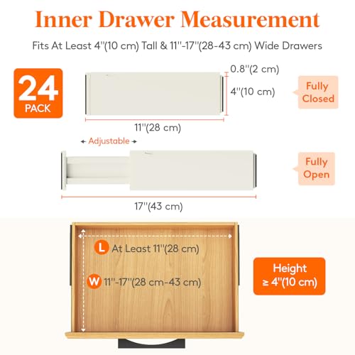 4" High Upgrade Drawer Divider (Beige)
