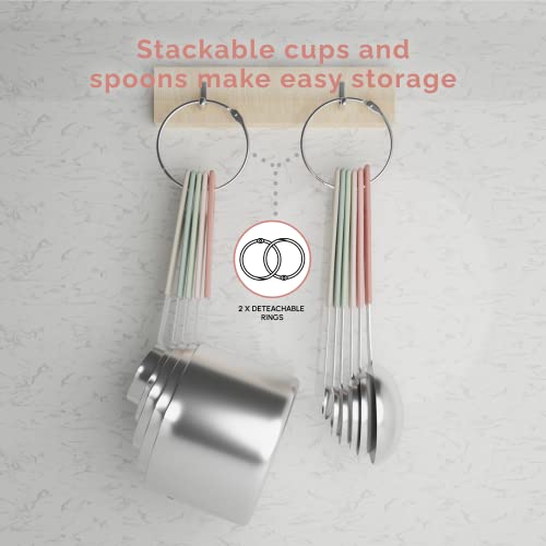 Measuring Cups and Measuring Spoons Set of 14