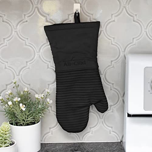 All Clad Silicone Oven Mitt (Black / 1 Pack)