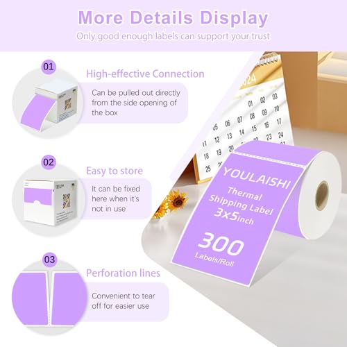 3 X 5 Inch Printable Waterproof Rectangle Color Coding Labels