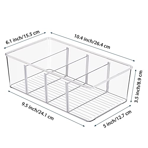 2 Pack Food Storage Organizer Bins (2 Pack)