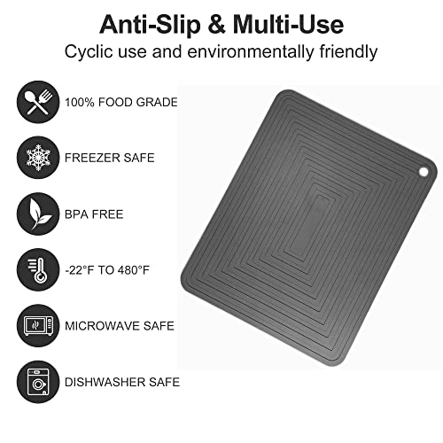Silicone Trivets Mats Set (2 Count)