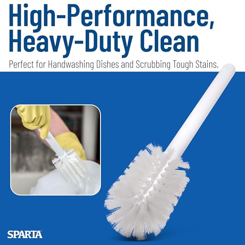 Dish Brush with Round Nylon Head (6 Count)