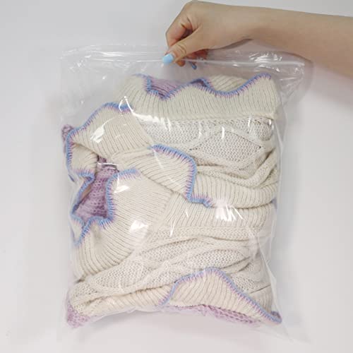 500 Count 12" x 15" Large Zip Bags