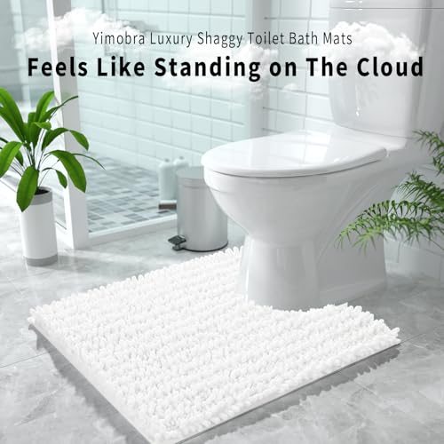 Toilet Rug U Shaped Washable 24x24 Inch