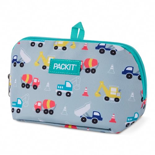 Freezable Snack Bag (Construction Trucks / Medium)