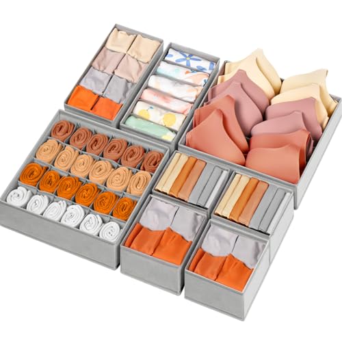 Drawer Organizer Clothes (8 Count)