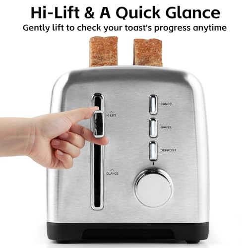 4 Slice Toaster (Silver)