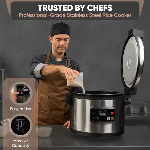 TK Commercial Rice Cooker 64 Cup