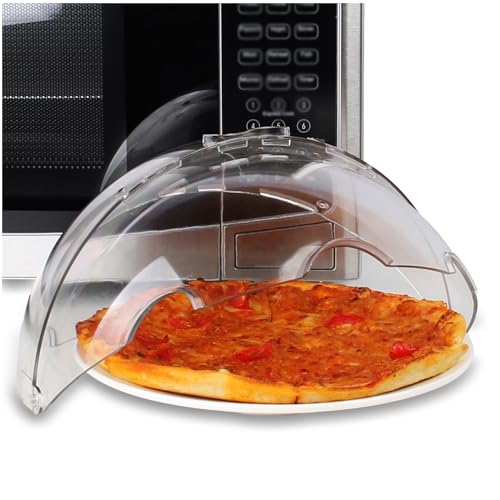Flippable Microwave Splatter Cover for Food