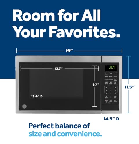 Smart Countertop Microwave Oven (Stainless Steel)