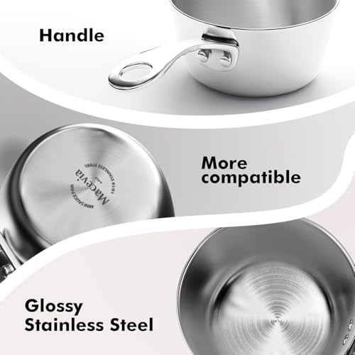 Mini Sauce Pan (0.14 QT / Silver)