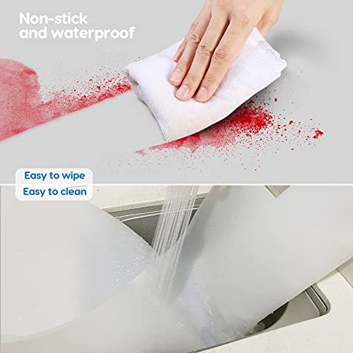 Extra Large Silicone Mat 35.3"x23.5"x0.08" (Translucent / 36"L x 24"W)