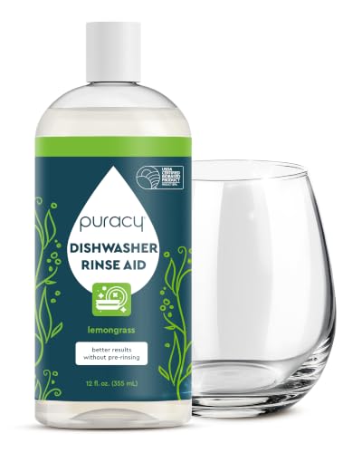 Dishwasher Rinse Aid Cleaner (12 Fl Oz (Pack of 1))