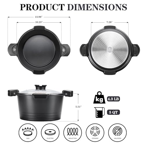 5qt Pasta Pot with Strainer Lid