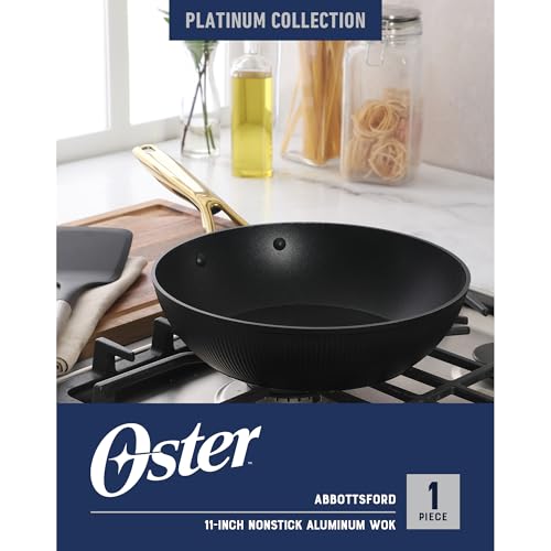 Platinum Abbottsford 11 (Black w/ Gold / 11-Inch Wok)