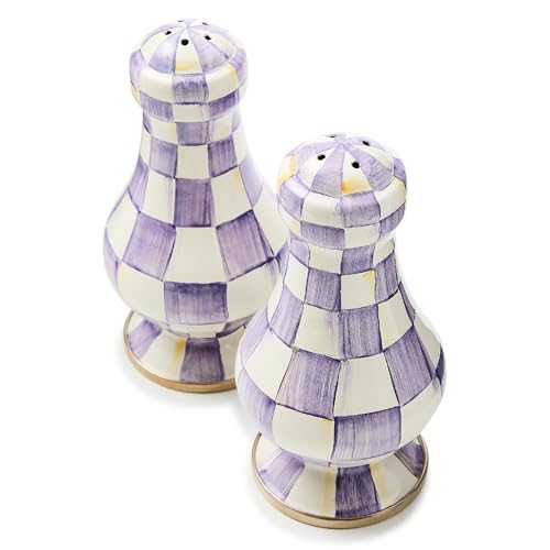 Salt & Pepper Set (Violet Check / Large)