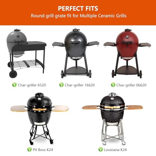 19.5" Cast Iron Round Grill Grate Grid for Pit Boss K24 (19.5" Cast Iron Round Grill Grate Grid)
