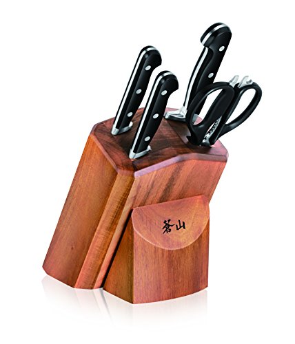 V2 Series 1022520 German Steel Forged 5 (5-Piece Knife Block Set)