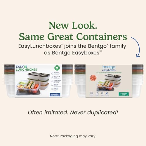 Easyboxes Stackable 3 (Earth Tones (4-Pack))
