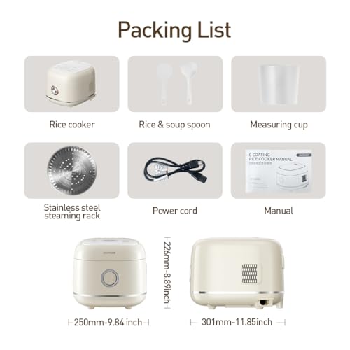 Stainless Steel Rice Cooker (6 Count)
