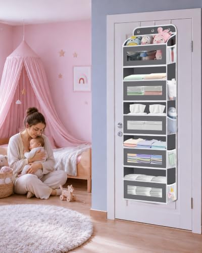 Over The Door Organizer (A Dark Gray / 1 Pack)