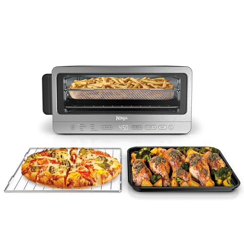 Flip Toaster Oven & Air Fryer (8-in-1 Flip Oven Stainless)