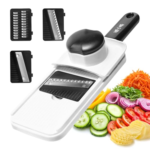 3‑In‑1 Handheld Mandoline Slicer