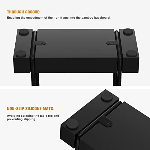 Napkin Holder for Table (Totally Black / 5.78 x 2.51 x 5.04 inches)