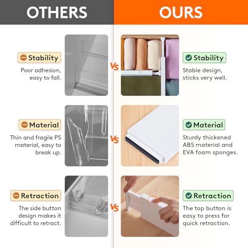 4" High Upgrade Drawer Divider (14 Count)