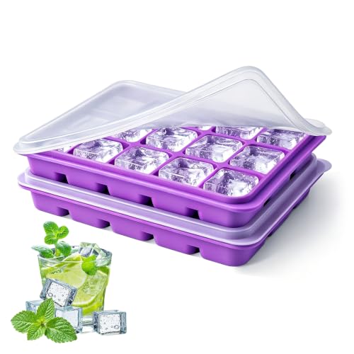 Ice Cube Trays Set of 2 (Purple)