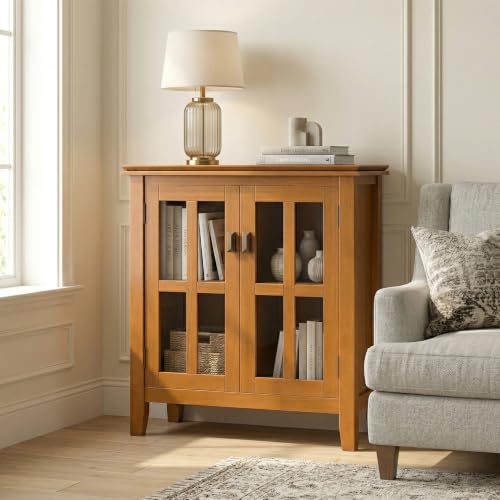 Artisan 30" Wide Solid Wood Cabinet in Light Golden Brown (Honey Brown / 30 inch)