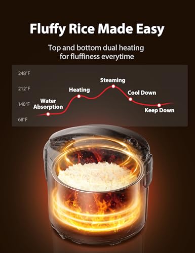 Rice Cooker & Steamer Simple 5.5 Cup (Simple_5.5 Cups)