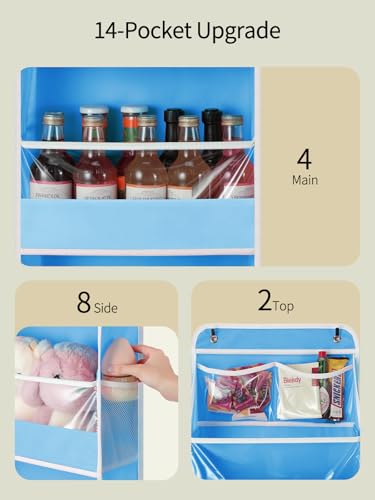 5 Tier Over the Door Organizer (Blue / 5 Tier)