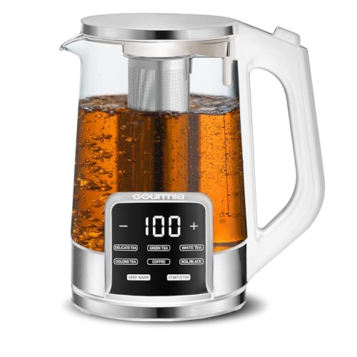 Electric Glass Kettle (White)