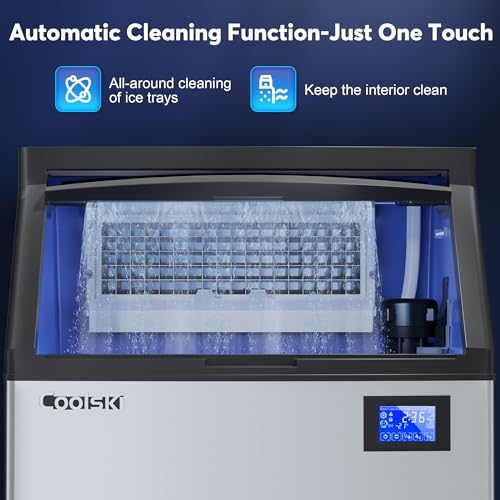 Commercial Ice Maker Machine 320LBS (320LBS/DAY / Stainless Steel)