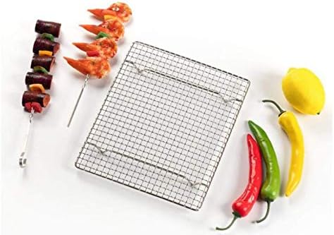 100% Stainless Steel Wire Cooling Rack Heavy Duty Roasting Rack for Baking Cooking Roasting Grilling - HomeSpice