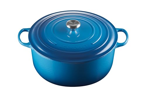 Enameled Cast Iron Round Dutch Oven (Marseille / 13.25 Qt)