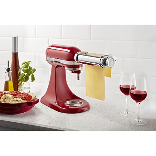 KSMPSA Pasta Roller Attachment for KitchenAid Stand Mixers (1' / Pasta Roller Only)