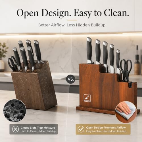Magnetic Knife Block (Magnetic / 13.22*3.97*10.54 Inch)