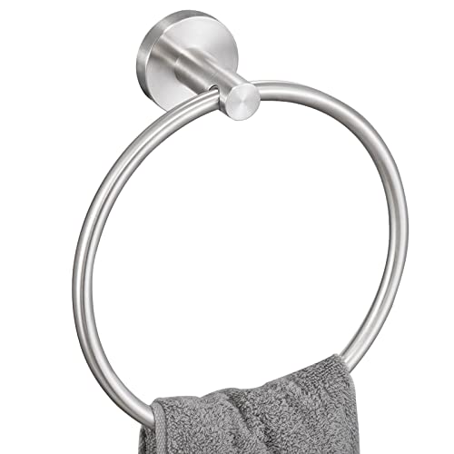 Towel Ring for Bathroom (Brushed Grey)