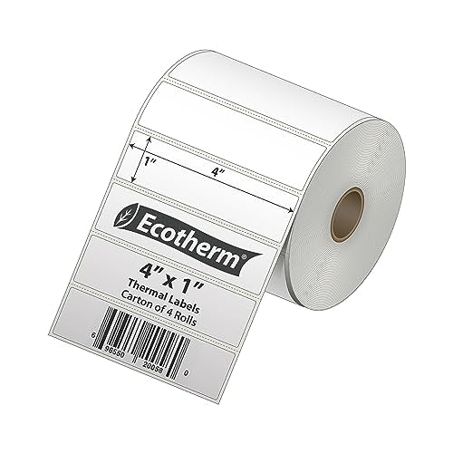 4" x 1" Thermal Labels (5360 Count)