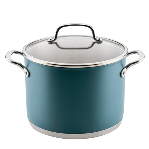 Color Finished Stainless Steel 3 (Agave Blue / 8 Quarts)